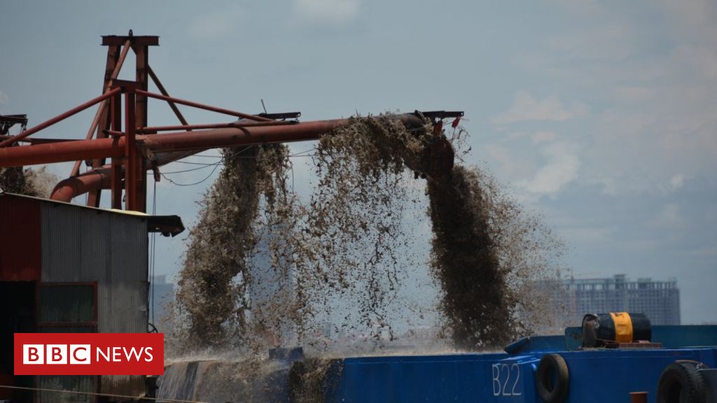 How the scramble for sand is destroying the Mekong