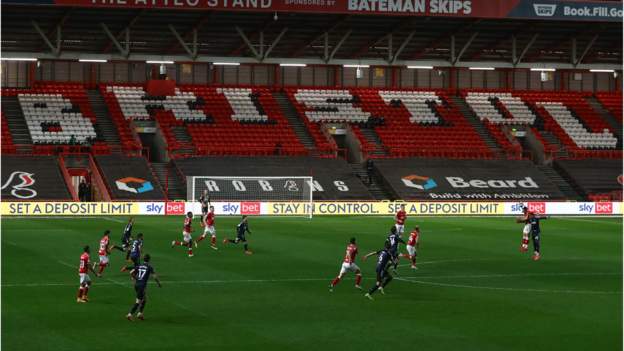 EFL calls government position on fans in stadiums 'frustrating and perplexing'